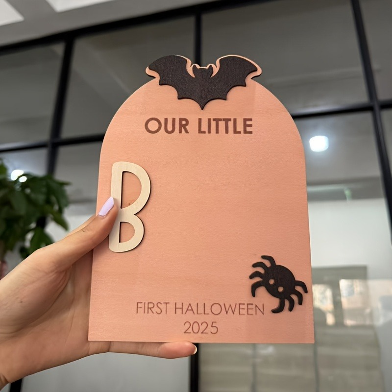 Personalized Baby First Halloween Keepsake